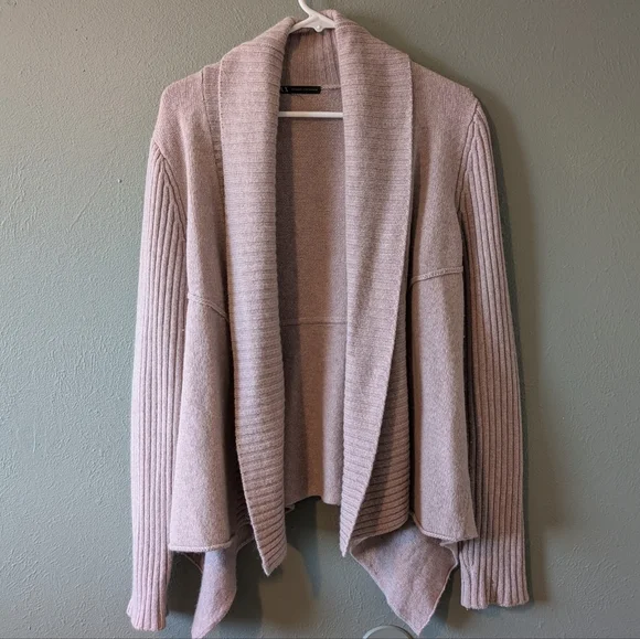 Armani Exchange Wool Blend Open Front Cardigan Size M - Picture 1 of 6